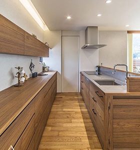 کابینت آشپزخانه چوبی مدرن